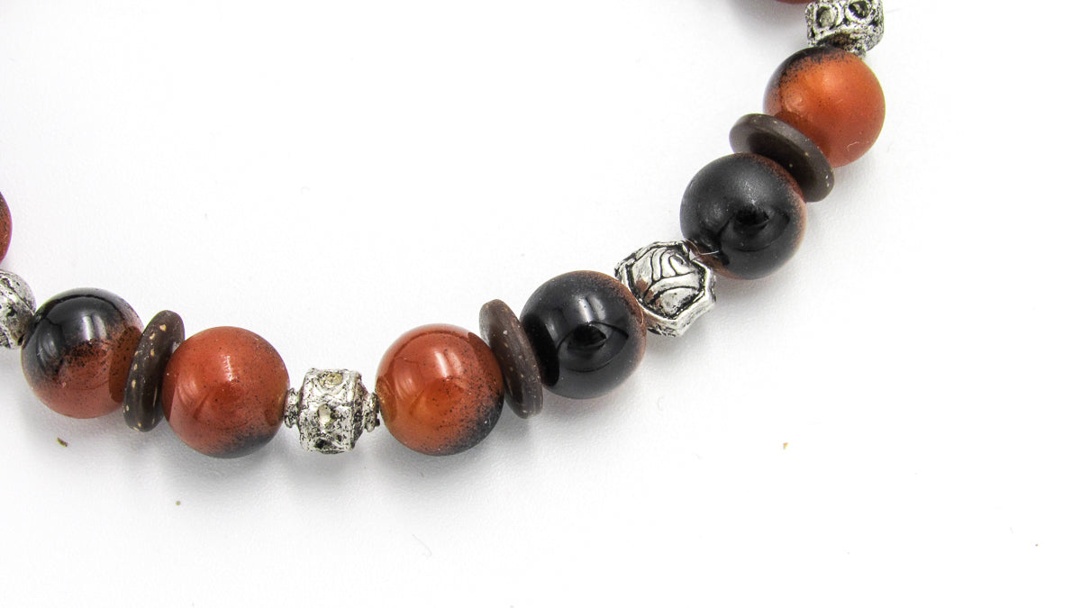 Skull & Crossbones Stretch Bracelet Bracelets Oh, Heart!