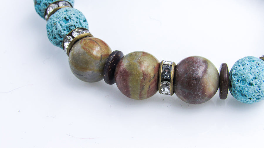 Lavender Aromatherapy Bracelet Bracelets Oh, Heart!