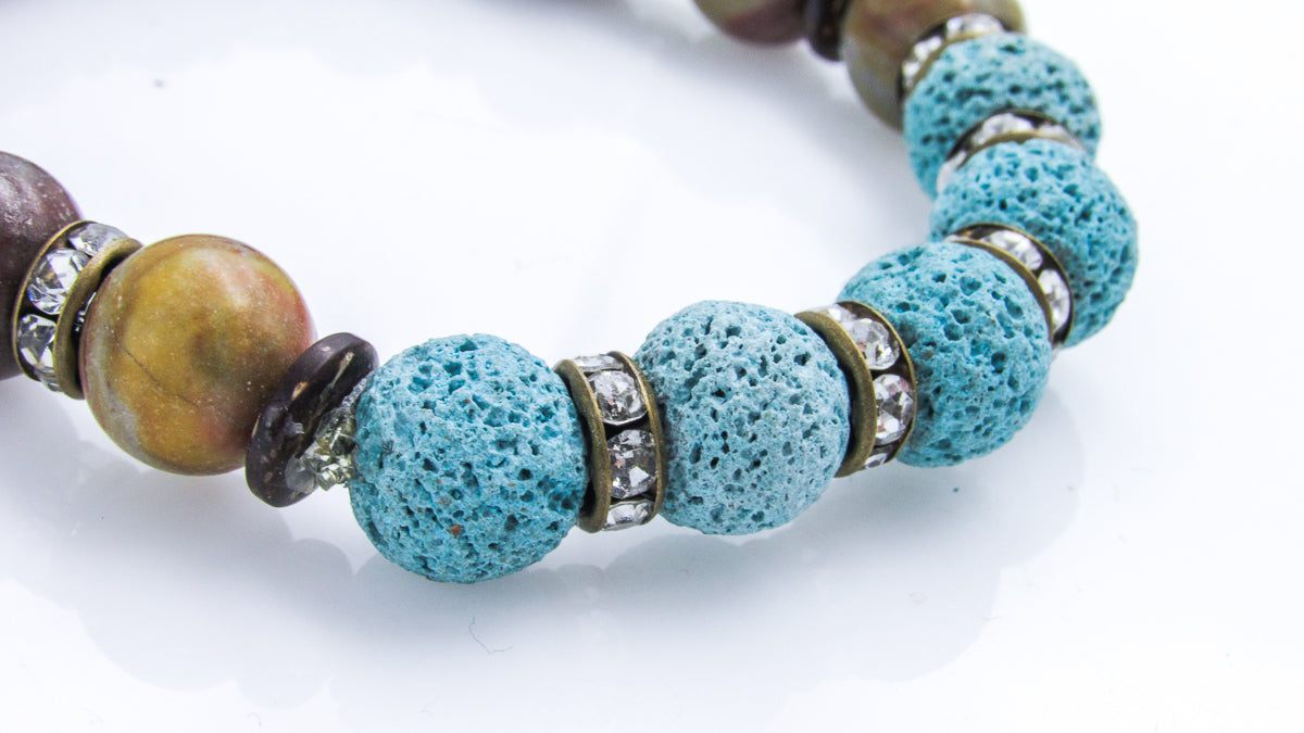 Lavender Aromatherapy Bracelet Bracelets Oh, Heart!