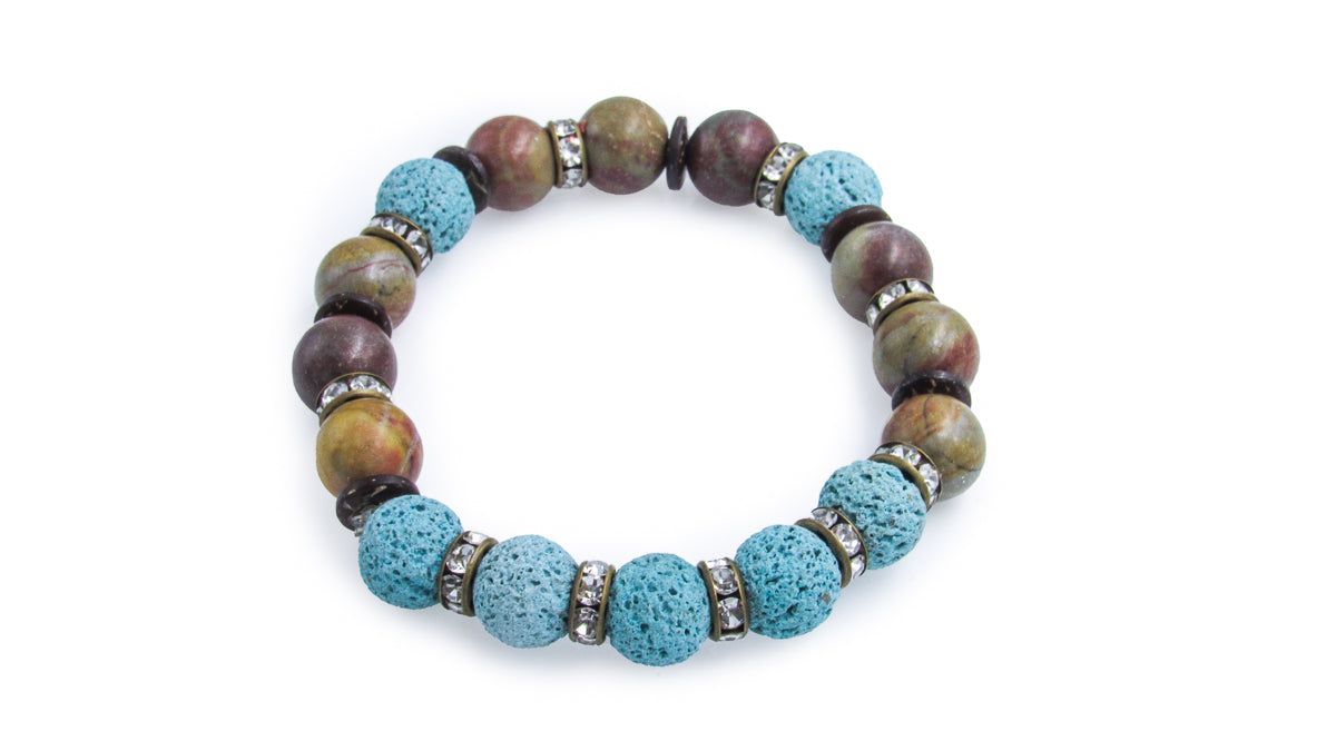 Lavender Aromatherapy Bracelet Bracelets Oh, Heart!