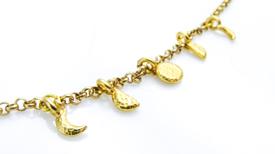 Moon Phase Charms Necklace Necklaces Oh, Heart!