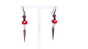 Mushroom Dangle Earrings With Spikes Earrings Oh, Heart!