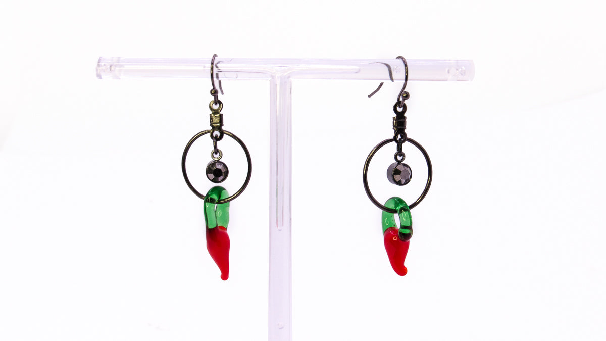 Chili Pepper Earrings Earrings Oh, Heart!