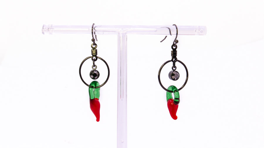 Chili Pepper Earrings Earrings Oh, Heart!