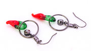 Chili Pepper Earrings Earrings Oh, Heart!