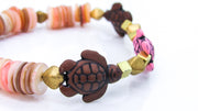 Stop It I'm Blushing Shellshocked Turtle Stretch Bracelet Bracelets Oh, Heart!
