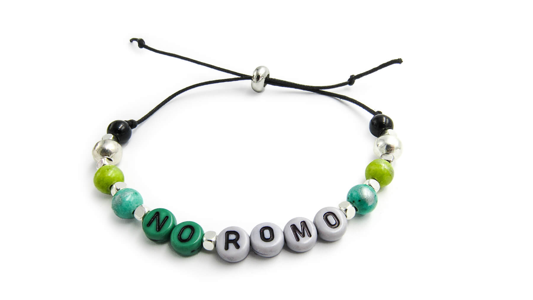 Aromantic Pride Adjustable Bracelet Bracelets Oh, Heart!