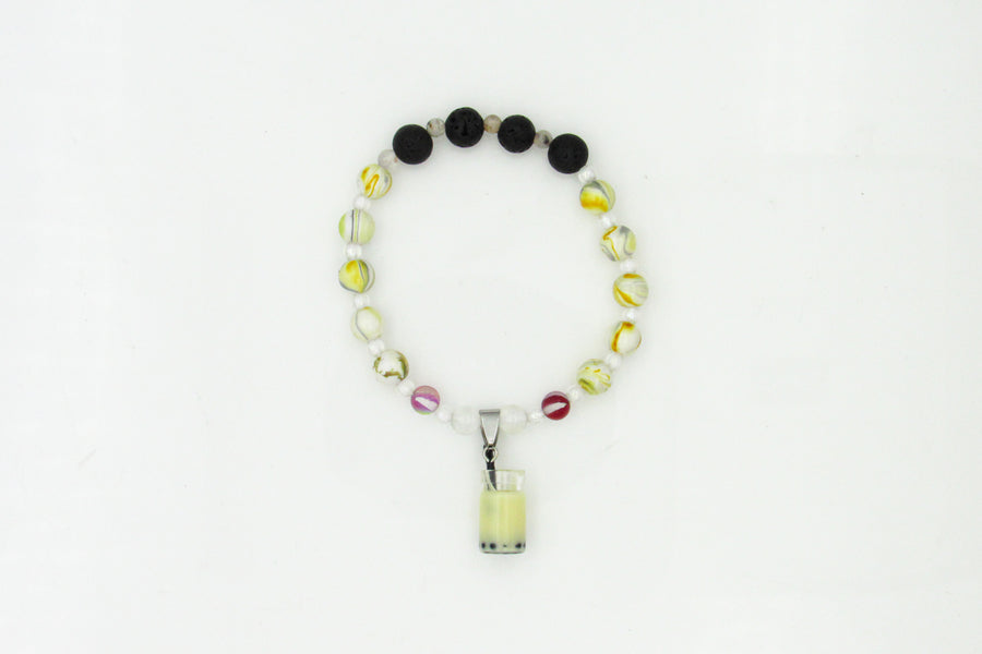 Scented Boba Charm Stretch Bracelets