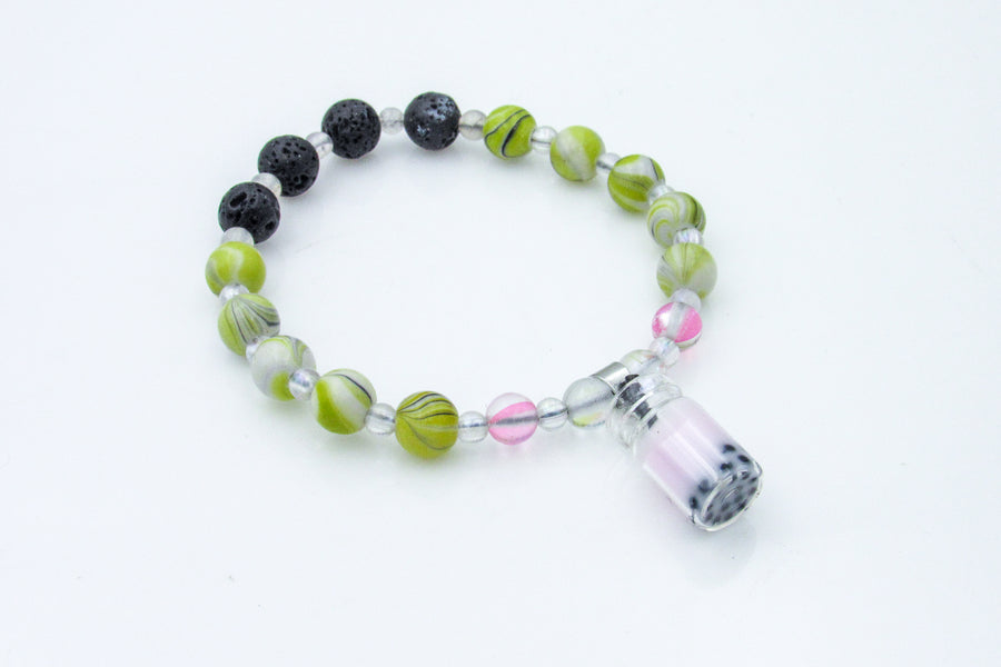 Scented Boba Charm Stretch Bracelets