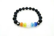 Pride Flag Stretch Bracelets