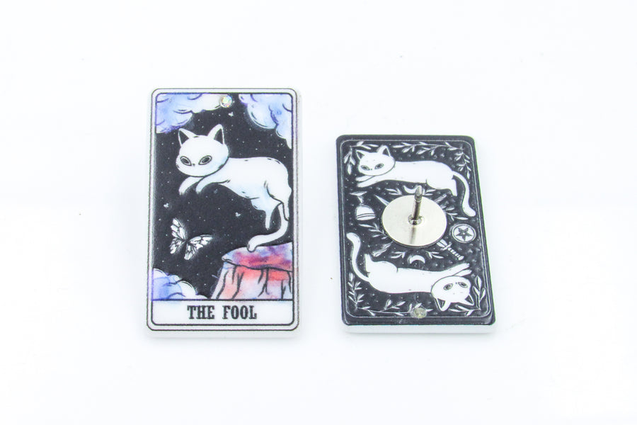 Cute Cat Tarot Pin Pin Oh, Heart!