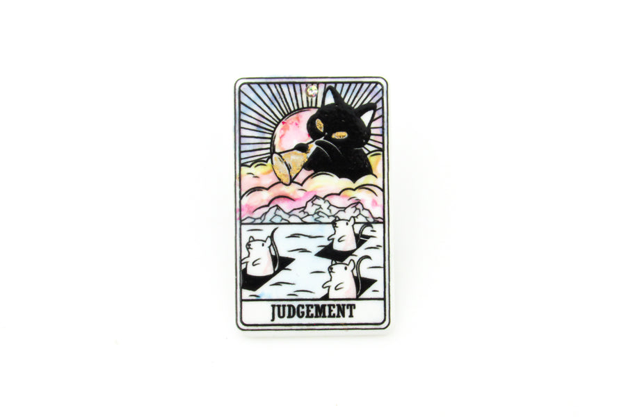 Cute Cat Tarot Pin