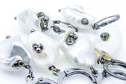 One Of A Kind Baroque Pearl Dangle Earrings