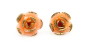 Clay Flowers Stud Earrings