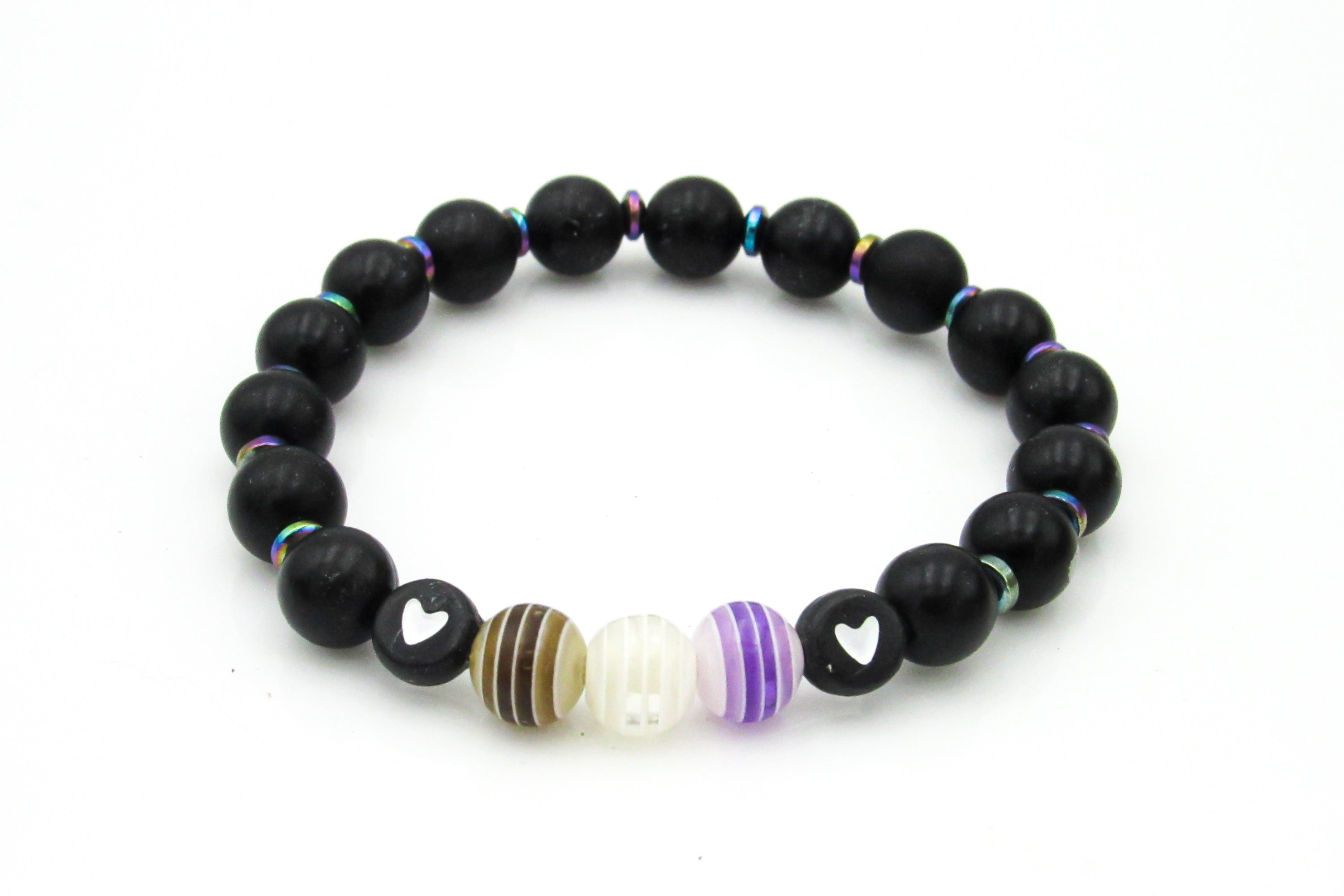 Pride Flag Stretch Bracelets Bracelets Oh, Heart!