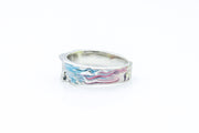 Paint Splattered Venus Statue Adjustable Ring