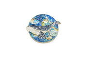 Nebula Space Whale Enamel Pin