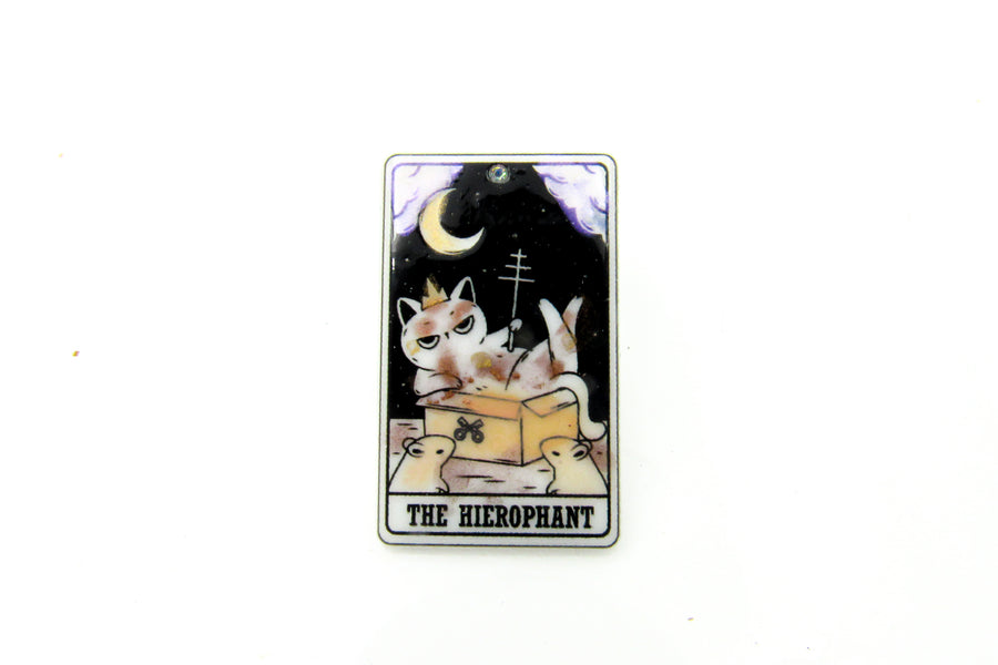 Cute Cat Tarot Pin