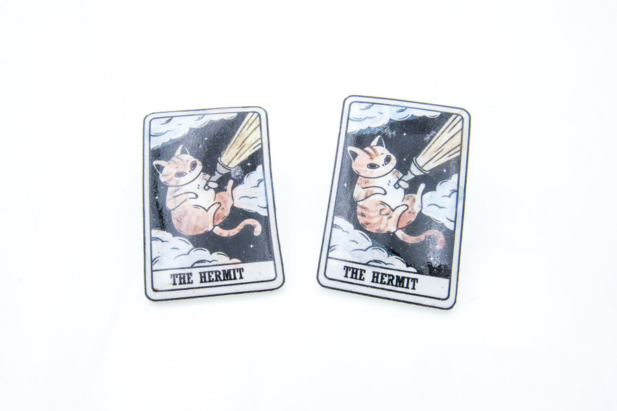 Cute Cat Tarot Pin