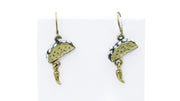 Tacos con Chiles Dangle Earrings with Rhinestones •  Earrings • Oh, Heart!