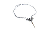 Bat Spiked Necklace •  Necklaces • Oh, Heart!