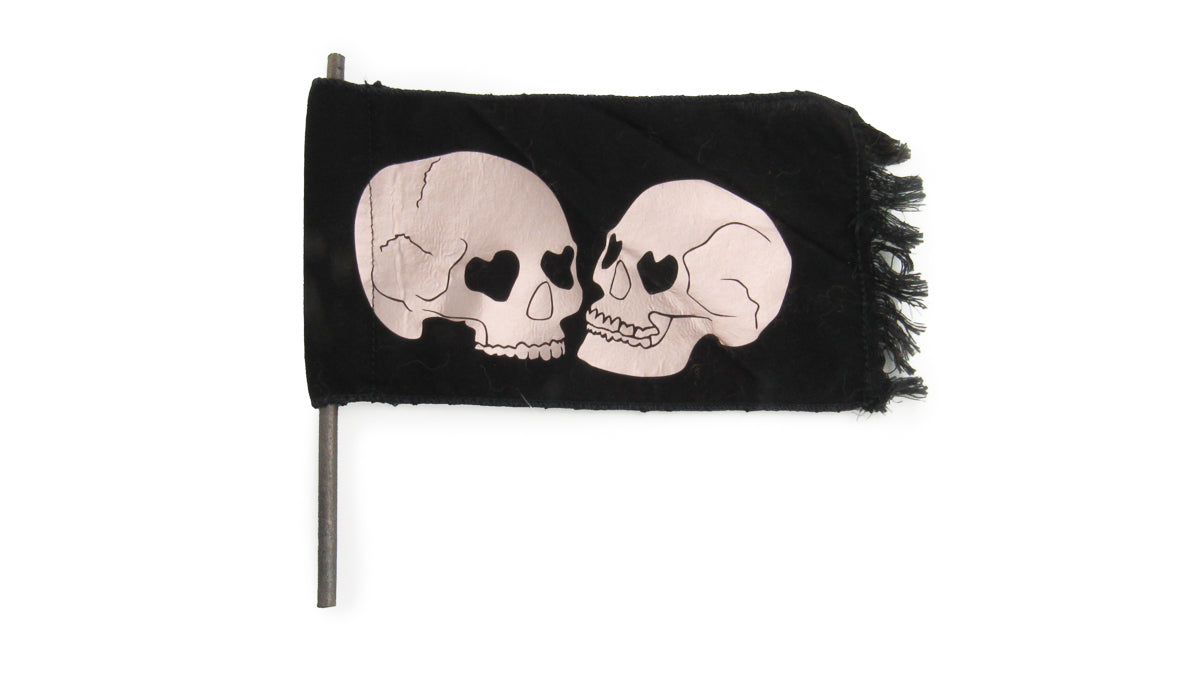 Miniature Pirate Themed Decorative Flags •  Flags & Windsocks • Oh, Heart!
