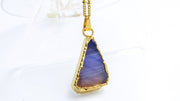 One-of-a-Kind Gold Dipped Gemstone Pendant Necklaces •  Necklaces • Oh, Heart!