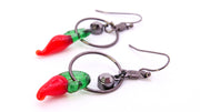 Chili Pepper Earrings •  Earrings • Oh, Heart!