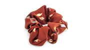 Autumn Colored Leaves Textured Scrunchie •  Ponytail Holders • Oh, Heart!
